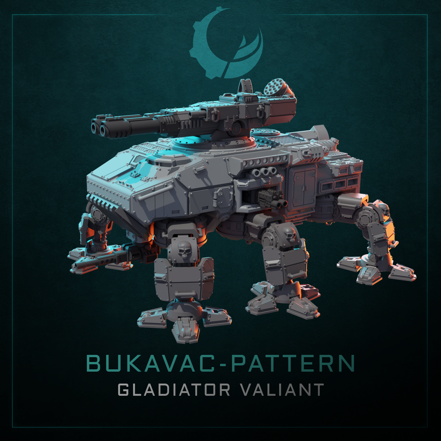 BUKAVAC-PATTERN GLADIATOR UPGRADE PACK | Maelstrom Designworks Grimdark Wargaming Miniatures
