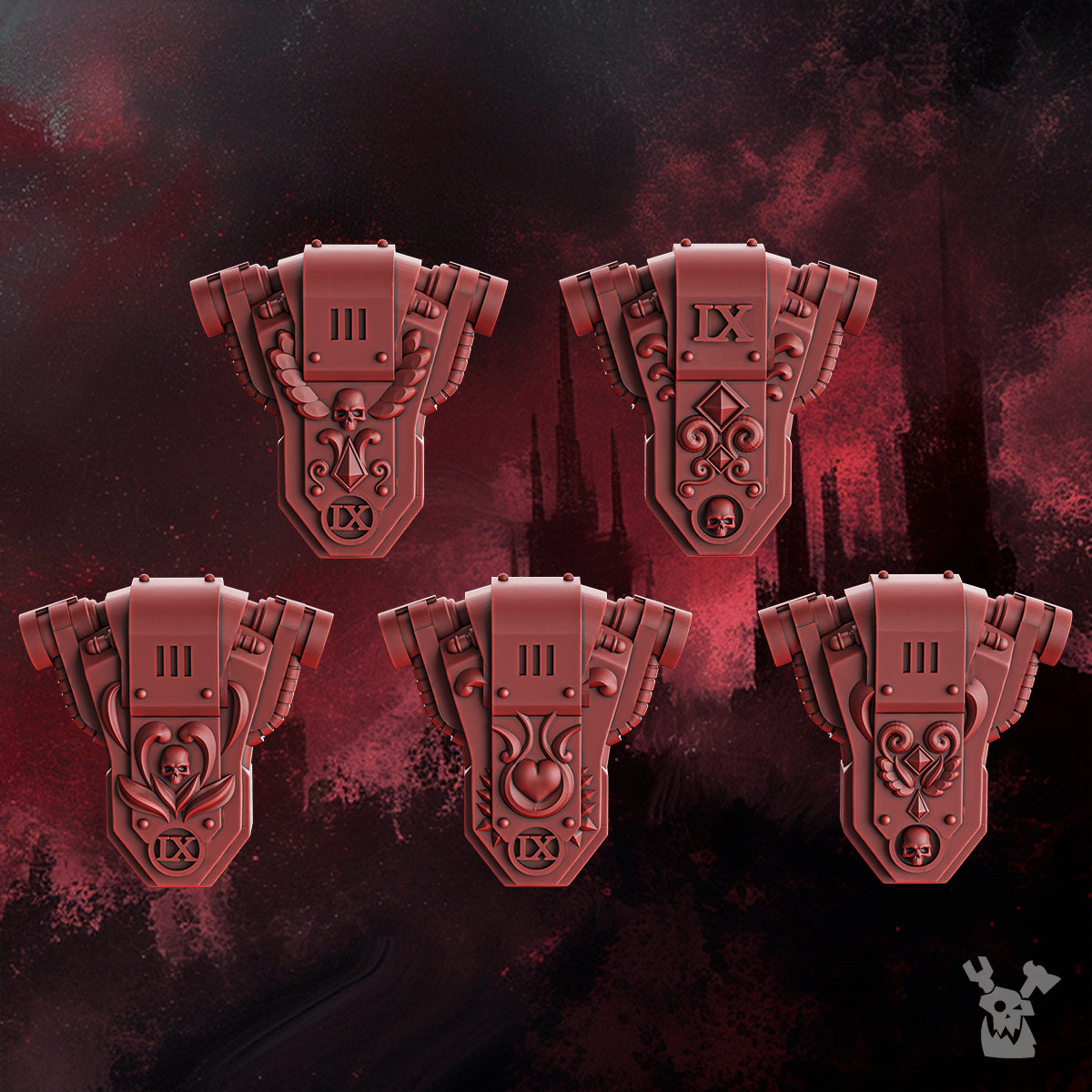 Crimson Wings Backpacks | DakkaDakka.store Grimdark Wargaming Miniatures Role Playing Miniatures