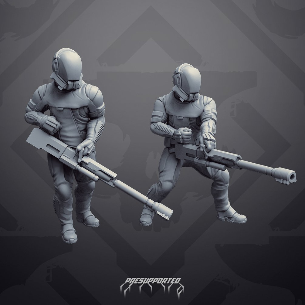 Oasis Imperium: Imperial Janissaries Gunners | Skullforge Studios 32mm Wargaming Miniatures Role Playing Miniatures