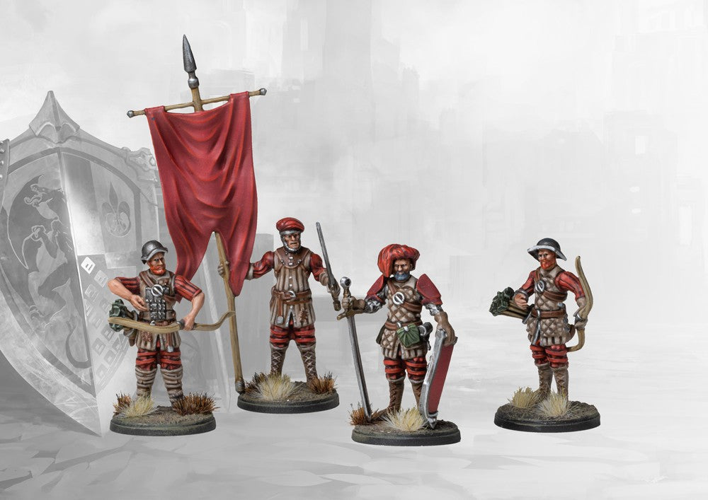 Militia Bowmen (Dual Kit) - Hundred Kingdoms - Conquest