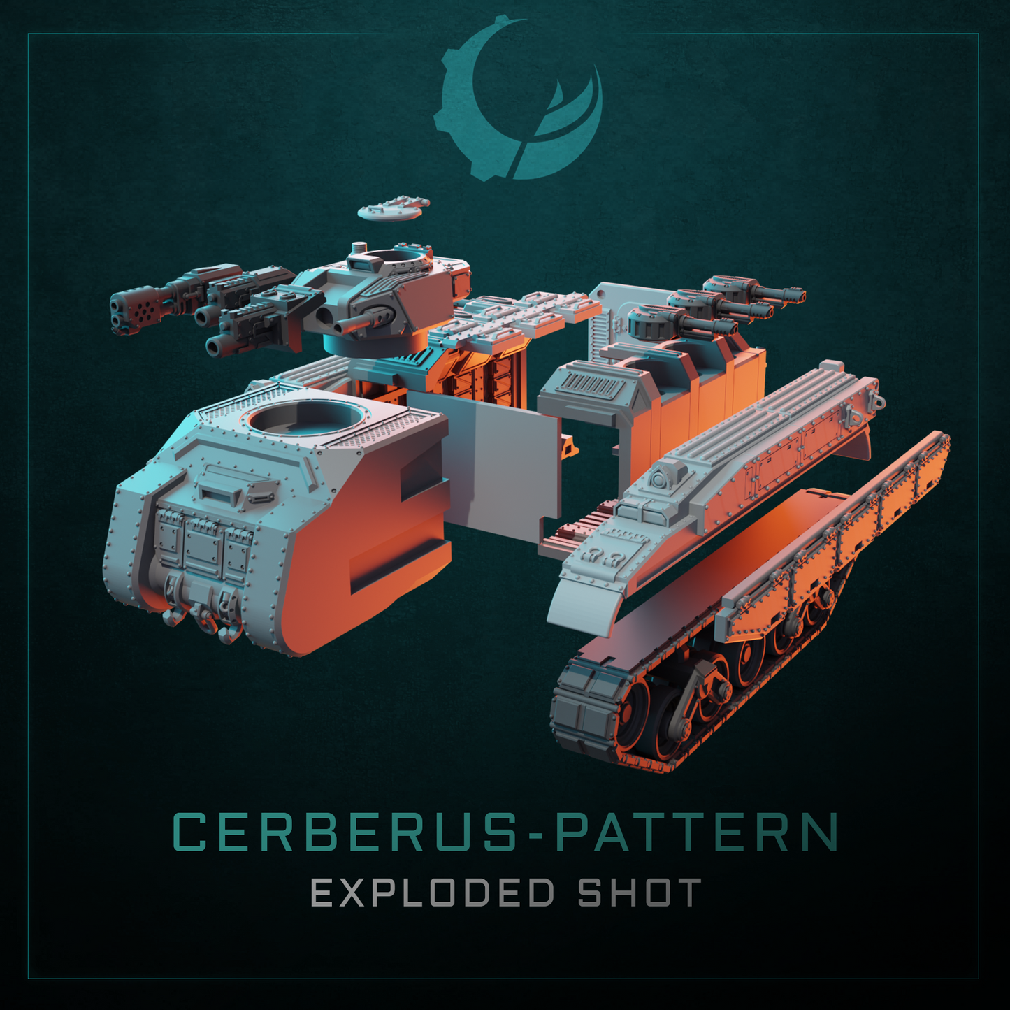 CERBERUS-PATTERN ARMORED PERSONNEL CARRIER | Maelstrom Designworks Grimdark Wargaming Miniatures