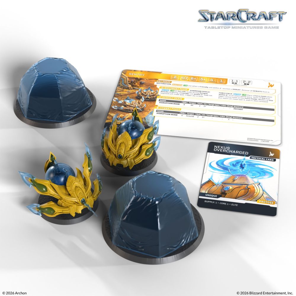 Starcraft Miniatures Games: Protoss - Sentry - Expansion Set