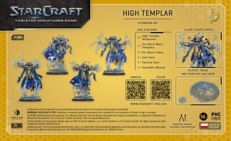 Starcraft Miniatures Games: High Templar - Expansion Set