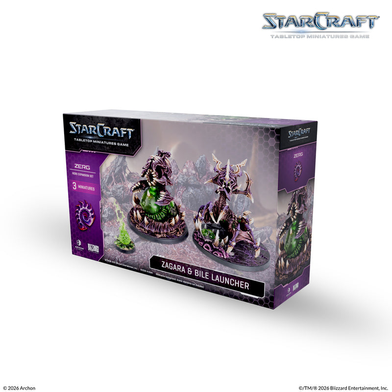 Starcraft Miniatures Games: Zerg - Zagara - Hero Expansion Set