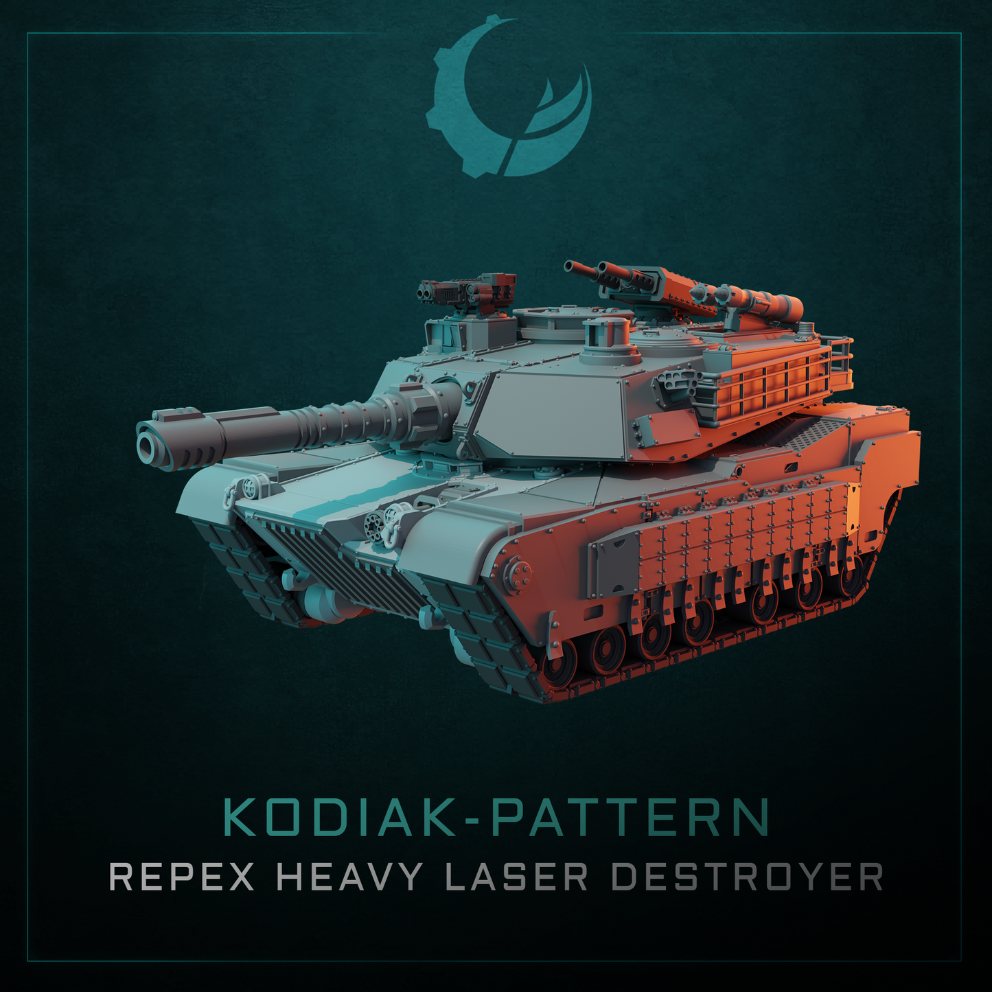 KODIAK-PATTERN MAIN BATTLE TANK | Maelstrom Designworks Grimdark Wargaming Miniatures
