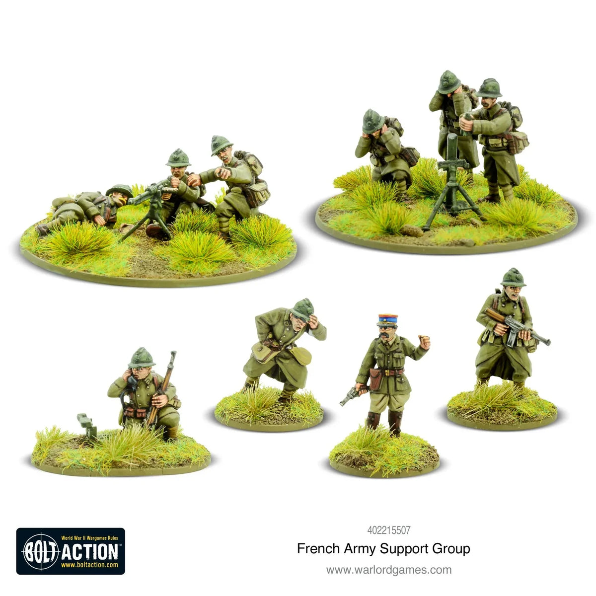 Bolt Action - French Army Support Group