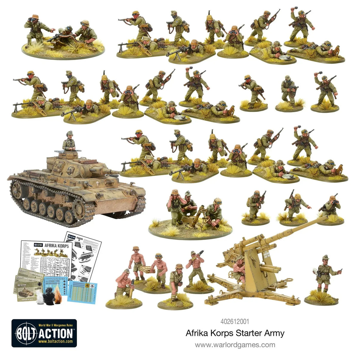 Bolt Action - Afrika Korps Starter Army