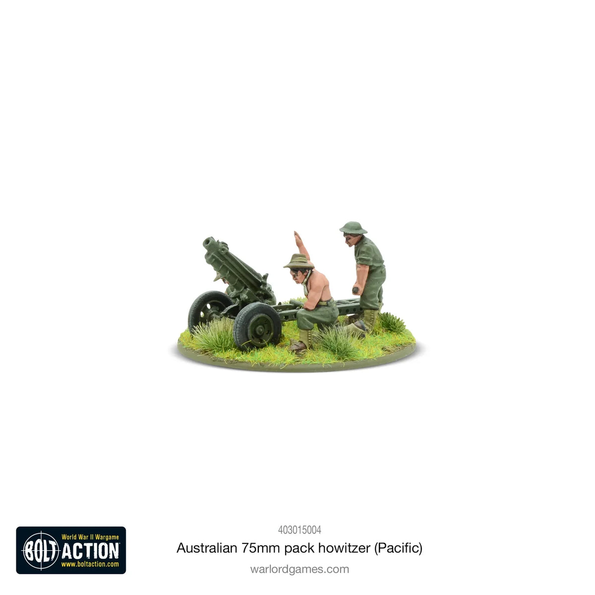 Bolt Action - Australian 75mm Pack Howitzer Light Artillery