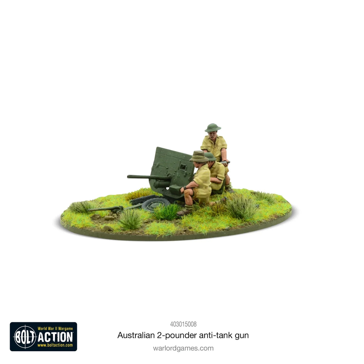 Bolt Action - Australian 2-pdr Light Anti-Tank Gun