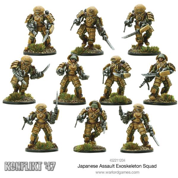 Konflikt '47 - Empire of Japan: Assault Exoskeleton Squad