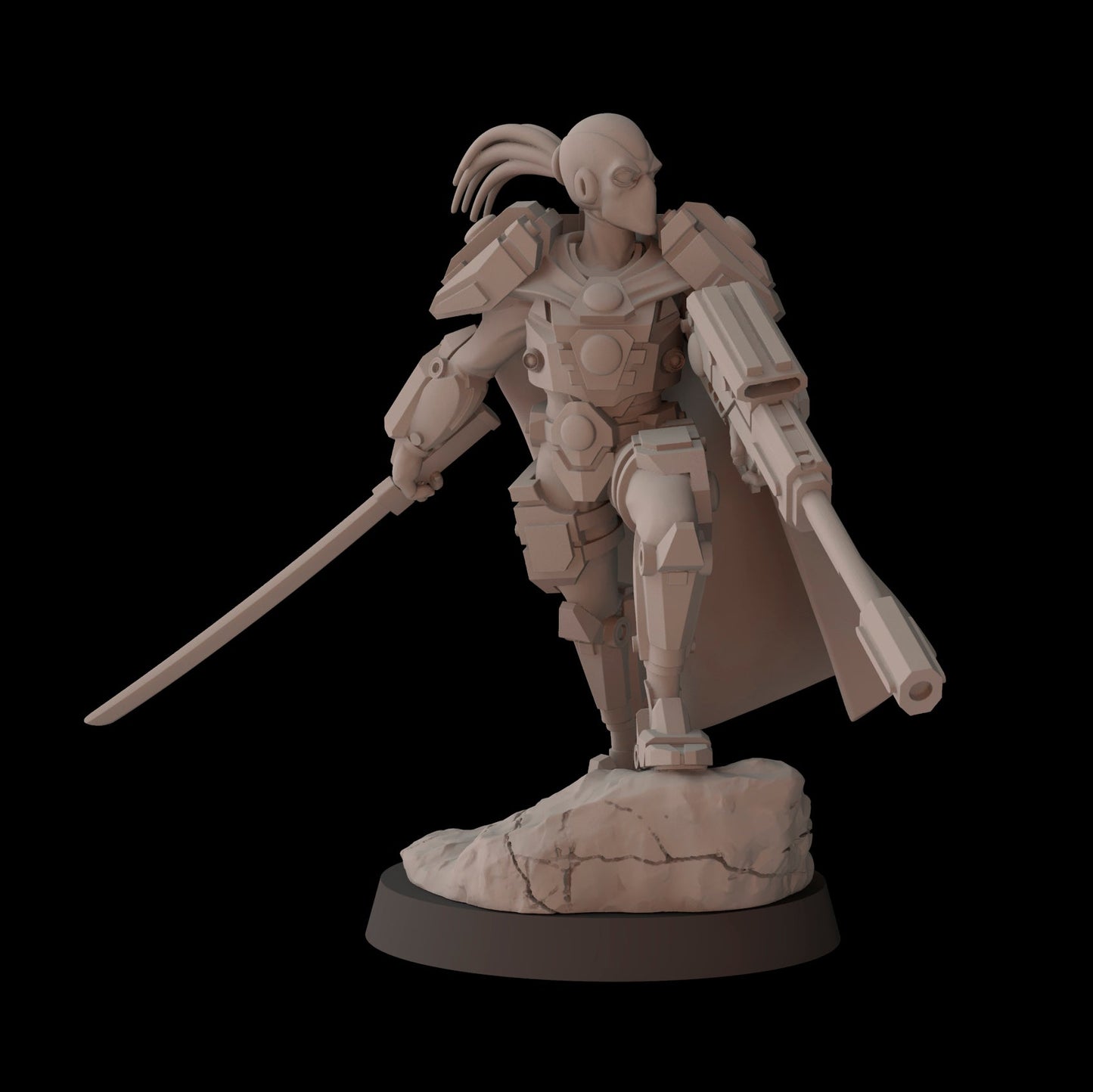 Greater Good Alpha Strategist | Fantasy Cult 32mm Grimdark Wargaming Miniatures Role Playing Miniatures