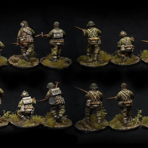 Operation Plunder Canadian Rifle Section ’Full Kit’ | RKX Miniatures 28mm WW2 Wargaming Miniatures Role Playing
