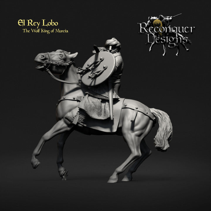 El Rey Lobo | Reconquer Designs 28mm Historical Wargaming Miniatures Role Playing Miniatures