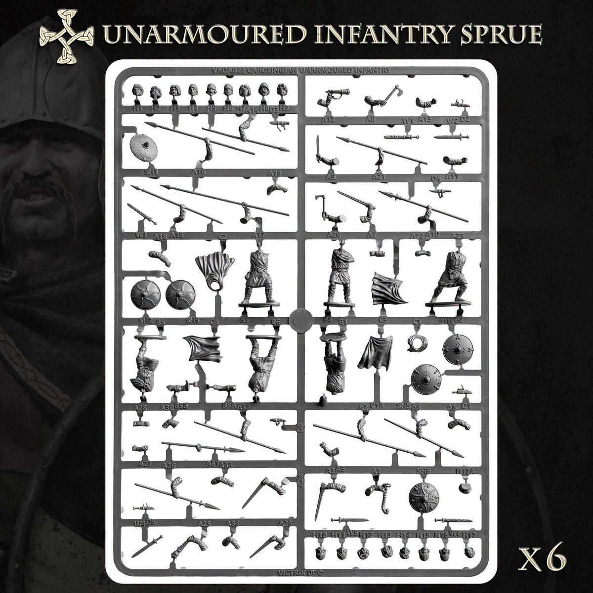 Carolingian Franks Unarmoured Infantry PREORDER