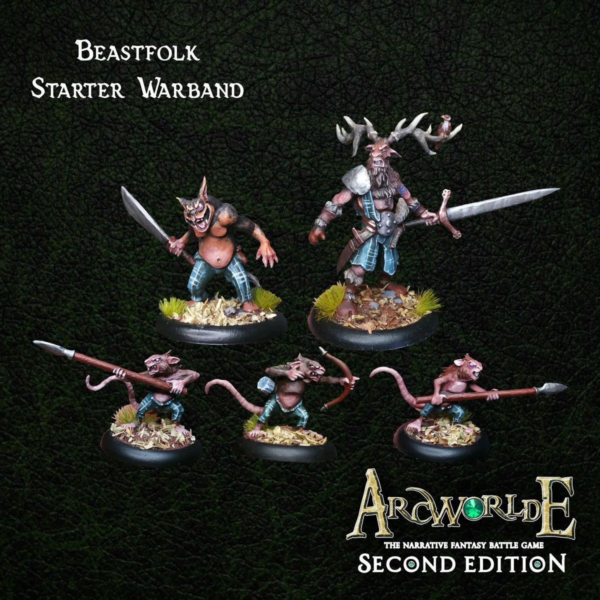 Beastfolk Starter Warband - Arcworlde