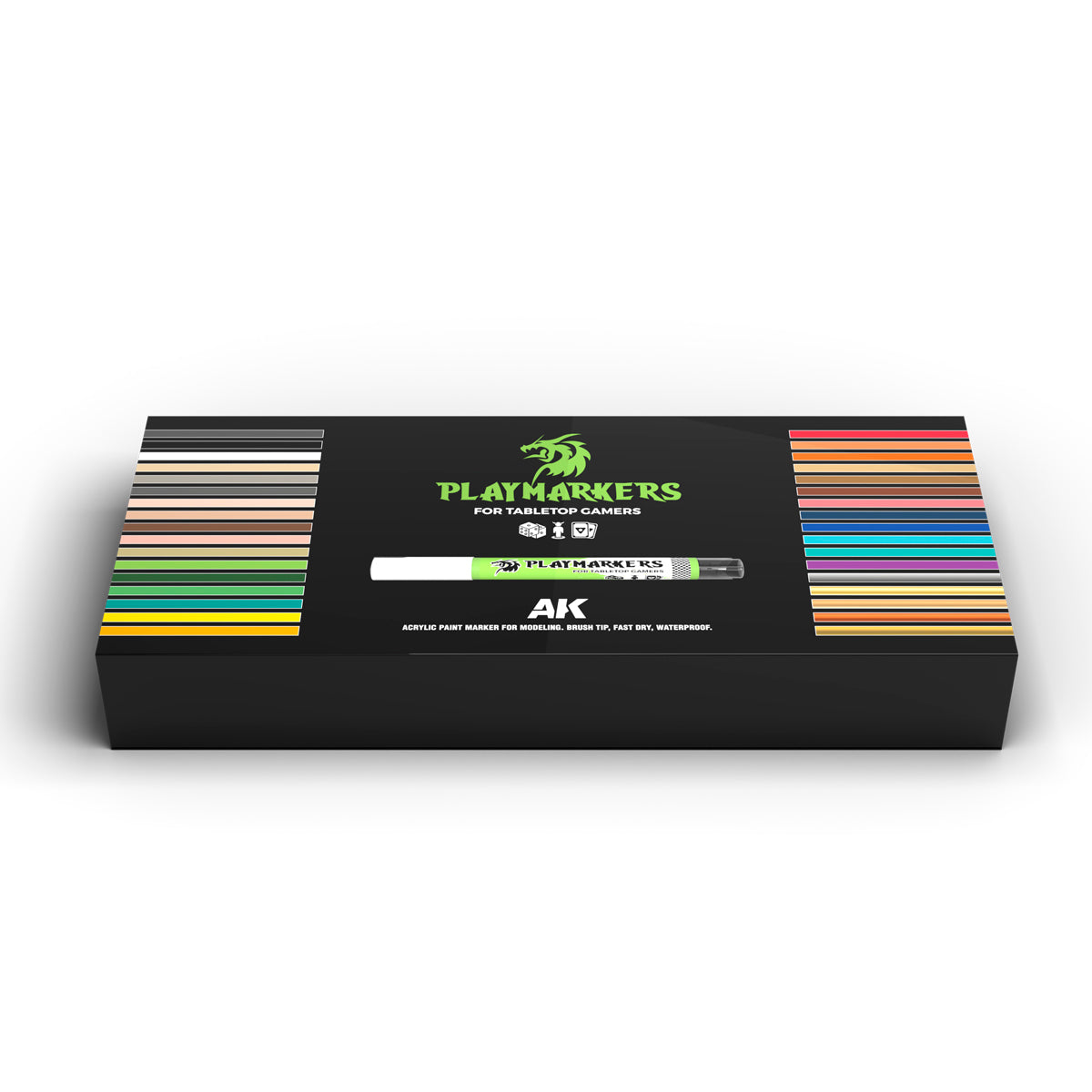 AK-Interactive: Playmarkers: : Special Box AK Playmarkers - Full Range 34 Playmarkers