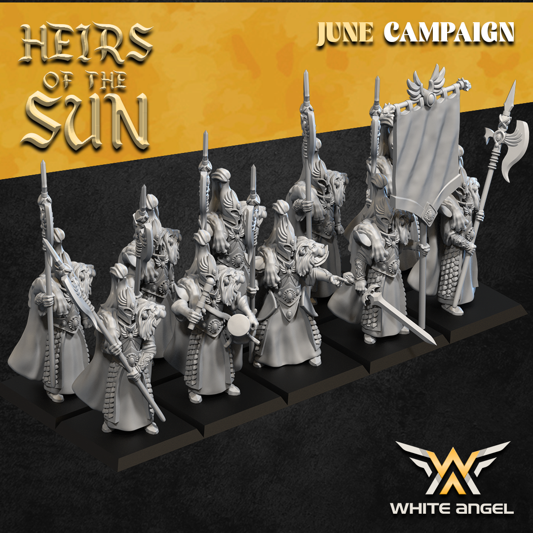 High Elf Lion Guard | White Angel 28/32mm Fantasy Wargaming Miniatures