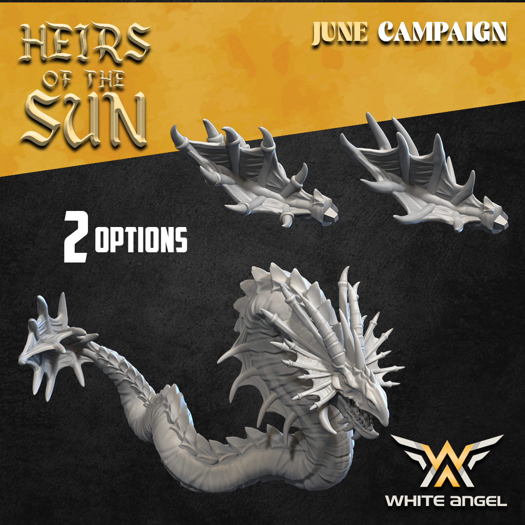 High Elf Sea Dragon | White Angel 28/32mm Fantasy Wargaming Miniatures
