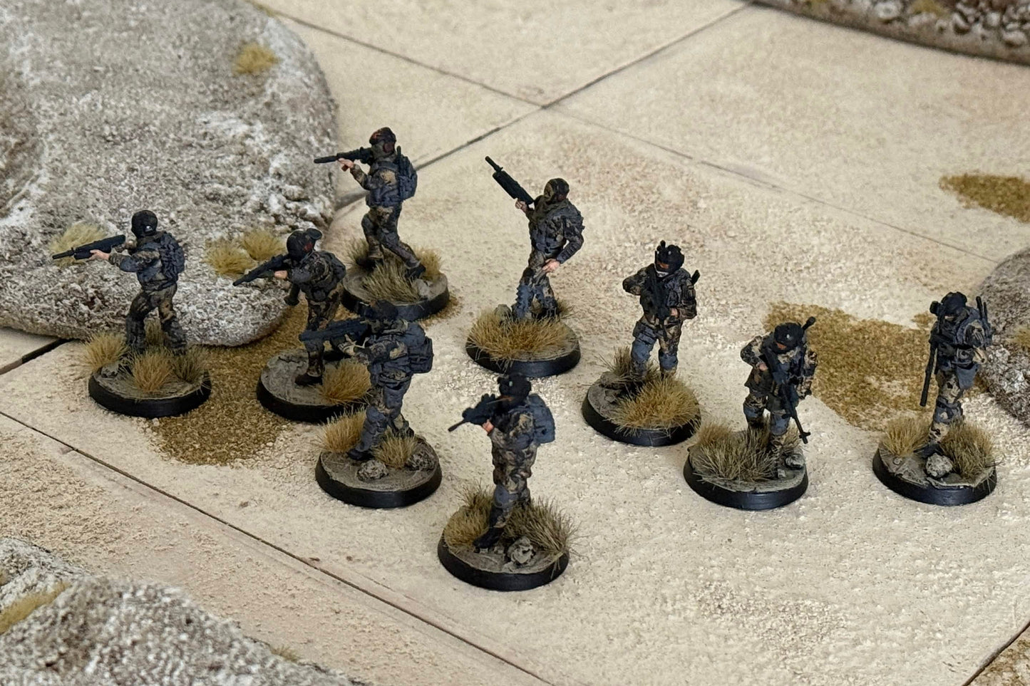 INX Incountry Blackshell Force | Echo Dark Studios Modern Military Wargaming Miniatures
