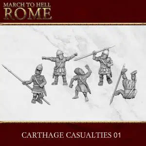 Carthaginian Casualties | 3DBreed 15mm Wargaming Miniatures Role Playing Miniatures