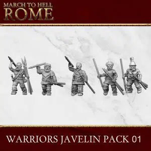 Celtic Javelinmen | 3DBreed 15mm Wargaming Miniatures Role Playing Miniatures