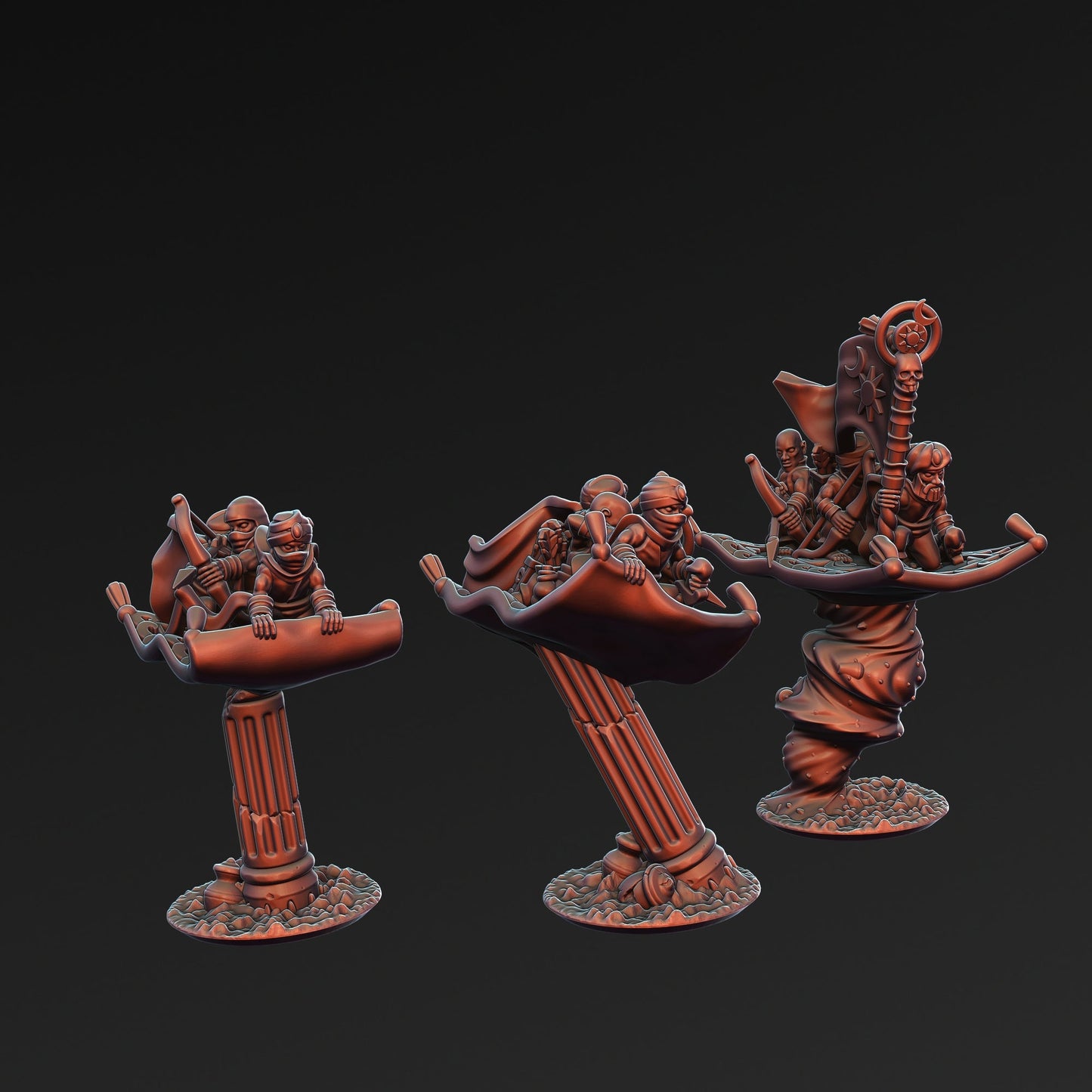 Araby Magic Carpets Unit | Greenskin Miniatures 10Mm Fantasy Wargaming Role Playing