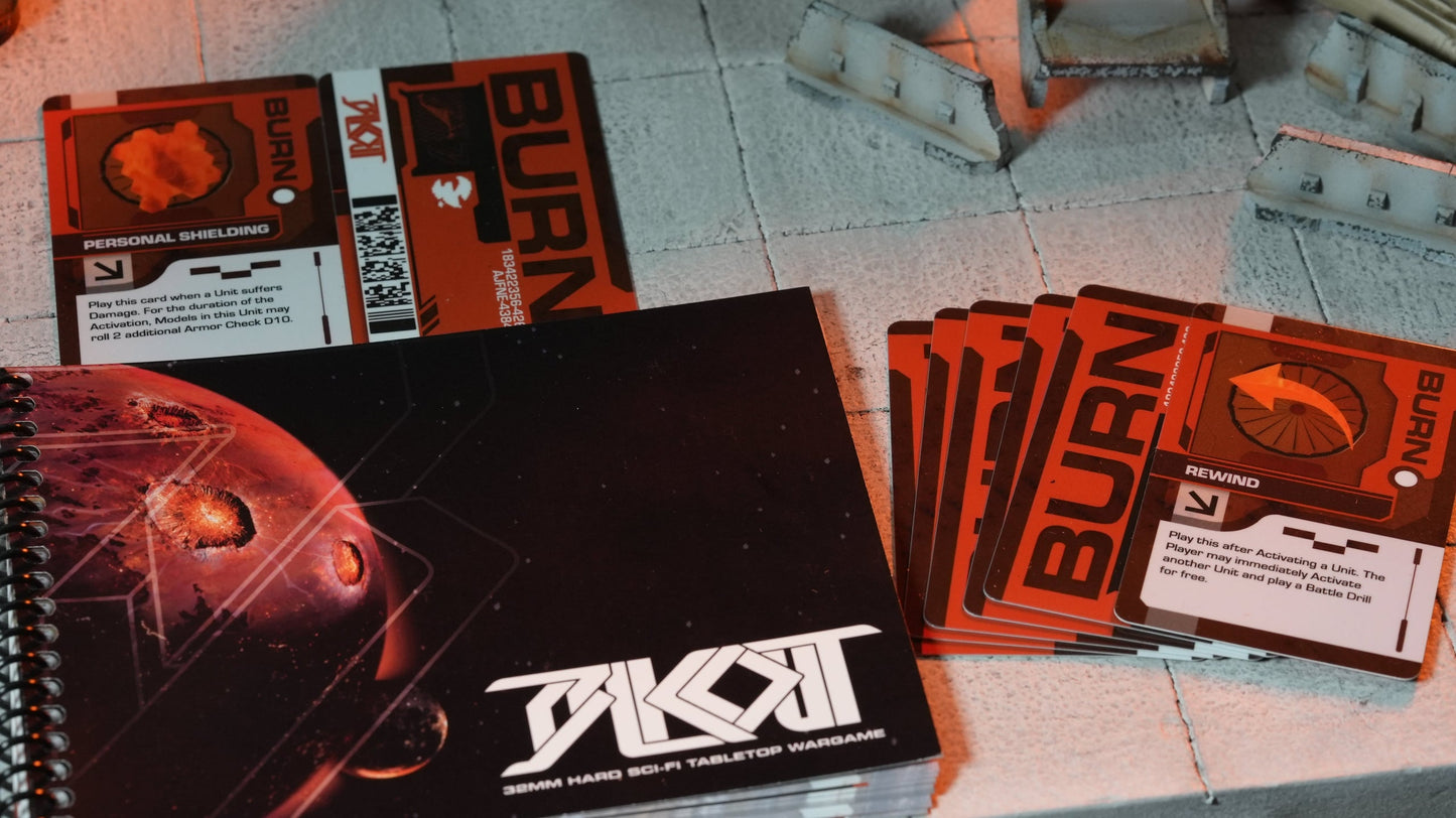 Burncard Deck - Blkout