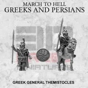 Greek Thermistocles | 3DBreed 15mm Wargaming Miniatures Role Playing Miniatures