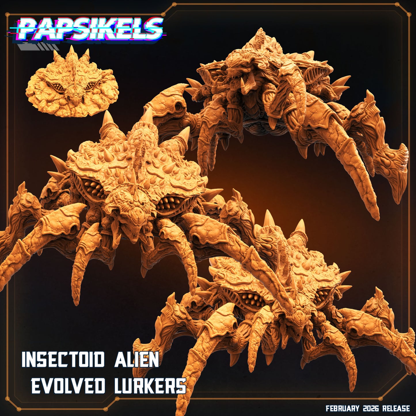 Overmind Loiterer | Papsikels 32mm Sci Fi Miniatures