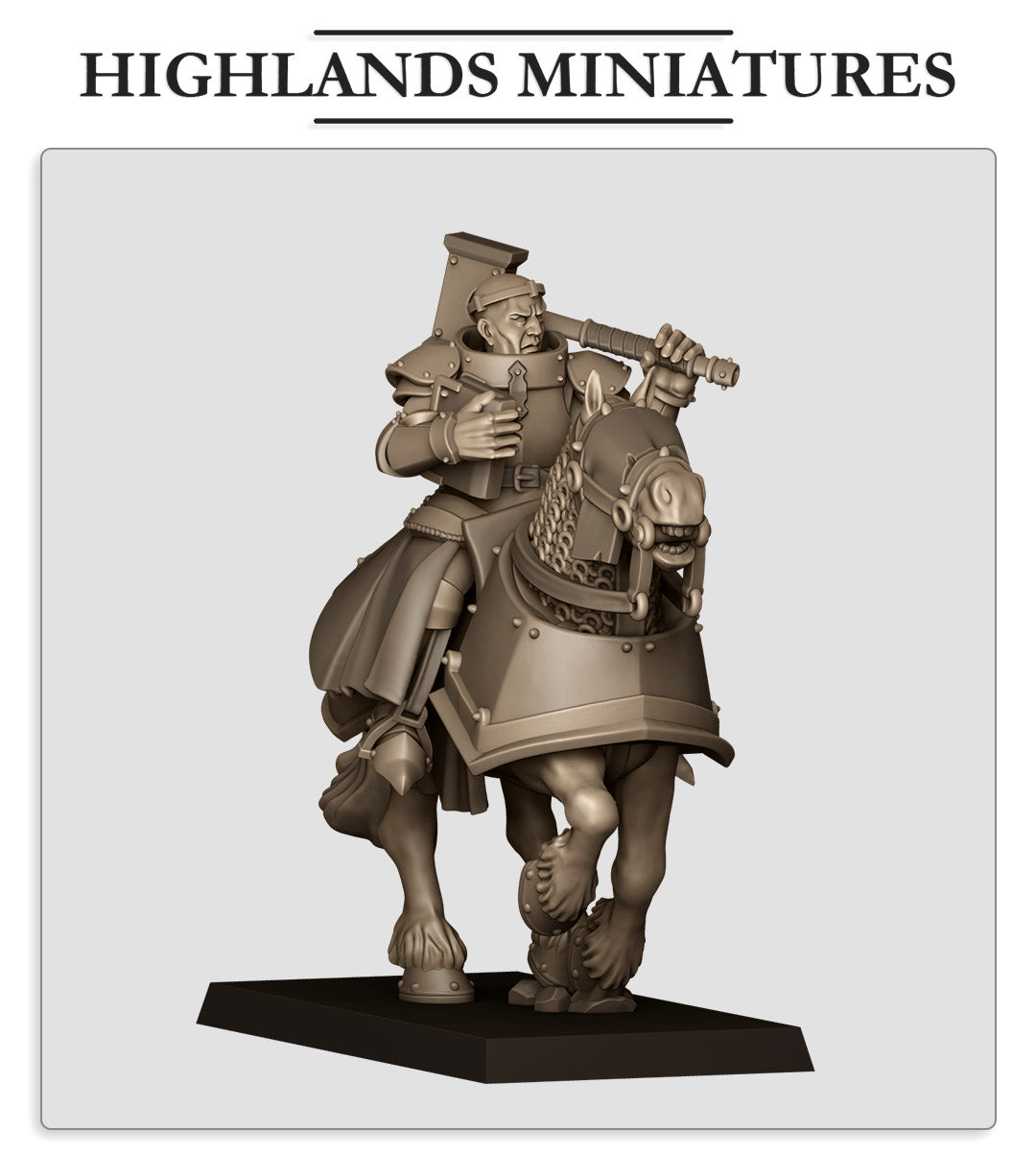 Sunland Battle Priest | Highlands Miniatures 28/32mm Fantasy Wargaming Miniatures Role Playing Miniatures