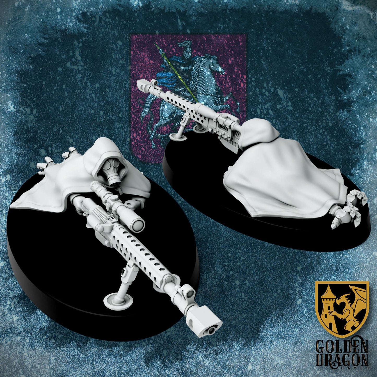 Russian Empire Lieutenant Lyudmila Pavlichenko | Golden Dragon Games Weird WW2 Role Playing Miniatures