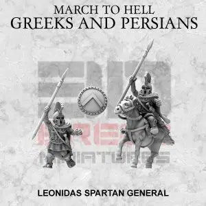 Spartan King Leonidas | 3DBreed 15mm Wargaming Miniatures Role Playing Miniatures