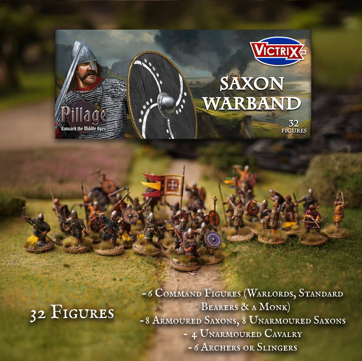 Saxon Warband - Victrix
