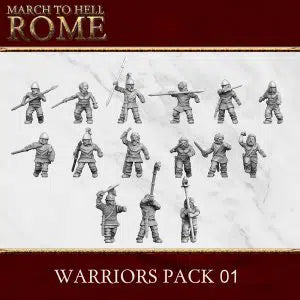 Celtic Warriors | 3DBreed 15mm Wargaming Miniatures Role Playing Miniatures