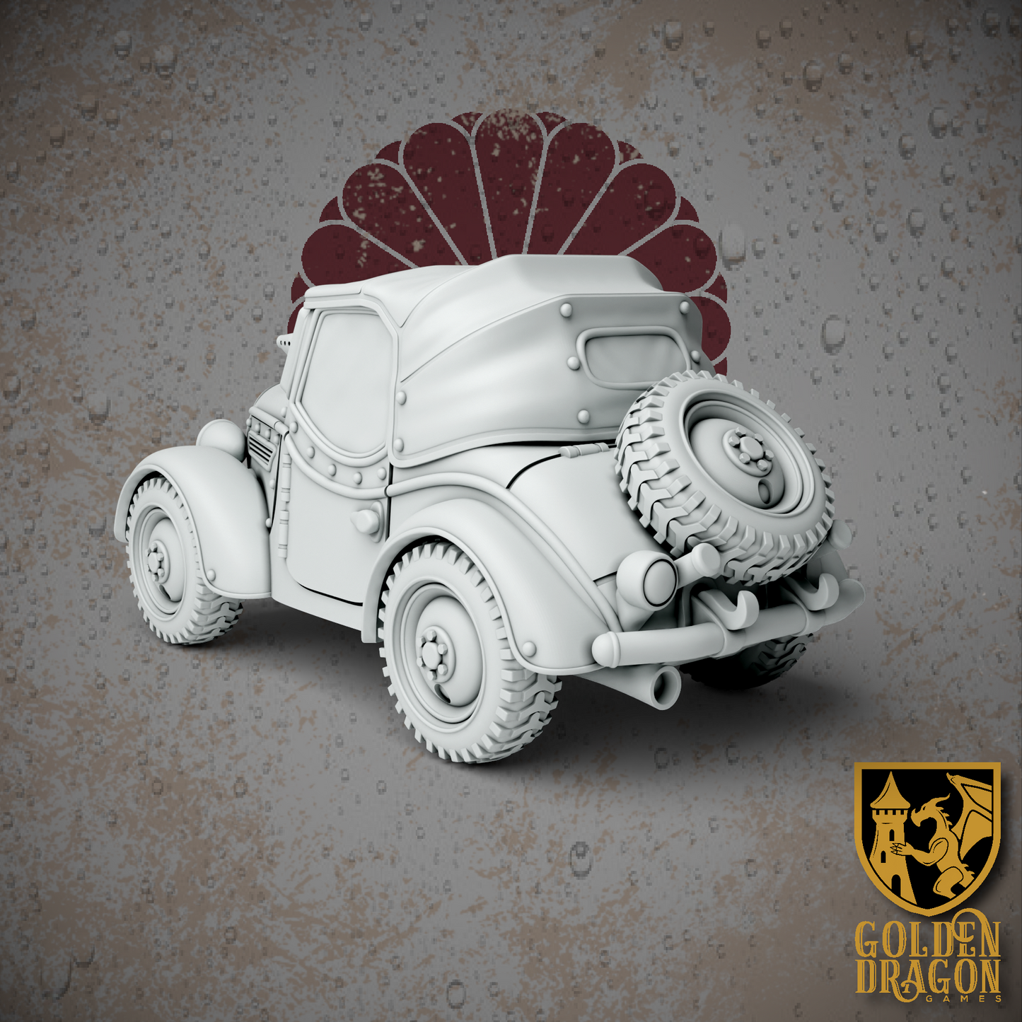 Empire of Japan Type 95 Yonki Scout Car | Golden Dragon Games Weird WW2