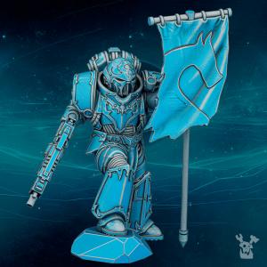 Scylla Legion Banner| DakkaDakka.store Grimdark Wargaming Miniatures Role Playing Miniatures