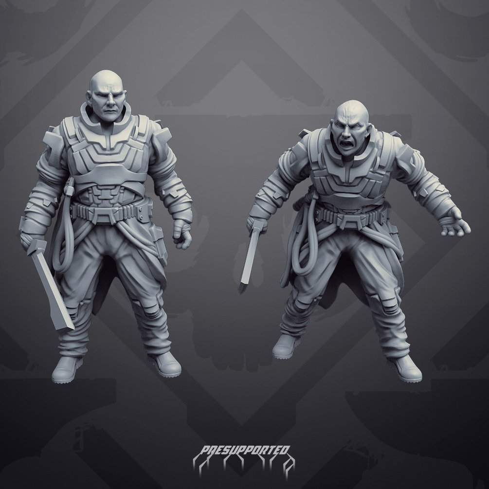Oasis Imperium: Ravage Harbinger | Skullforge Studios 32mm Wargaming Miniatures Role Playing Miniatures