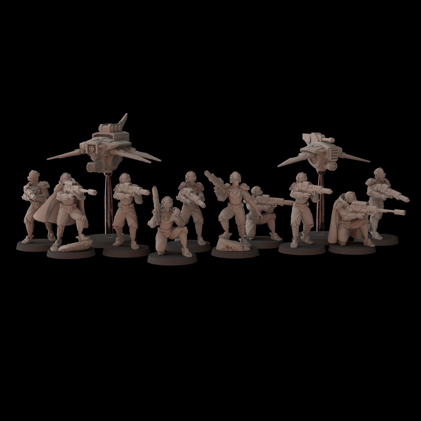 Greater Good Vanguard Team | Fantasy Cult 32mm Grimdark Wargaming Miniatures Role Playing Miniatures
