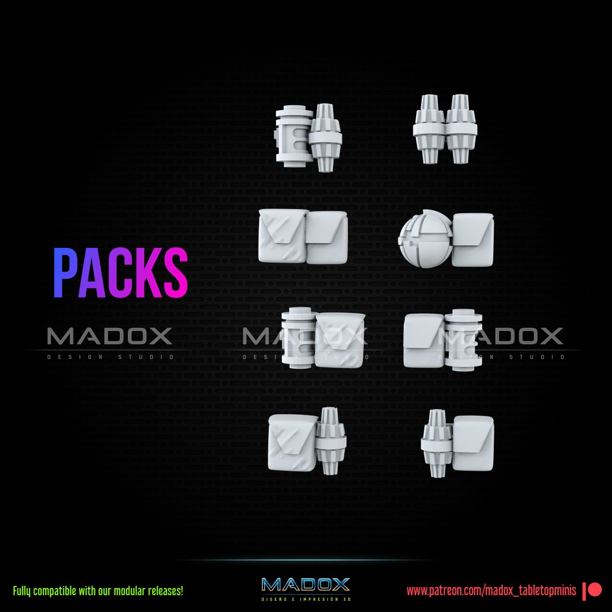Imperial Bucketheads Build Kit | Warbear Studios 28mm SciFi Wargaming Miniatures Role Playing Miniatures