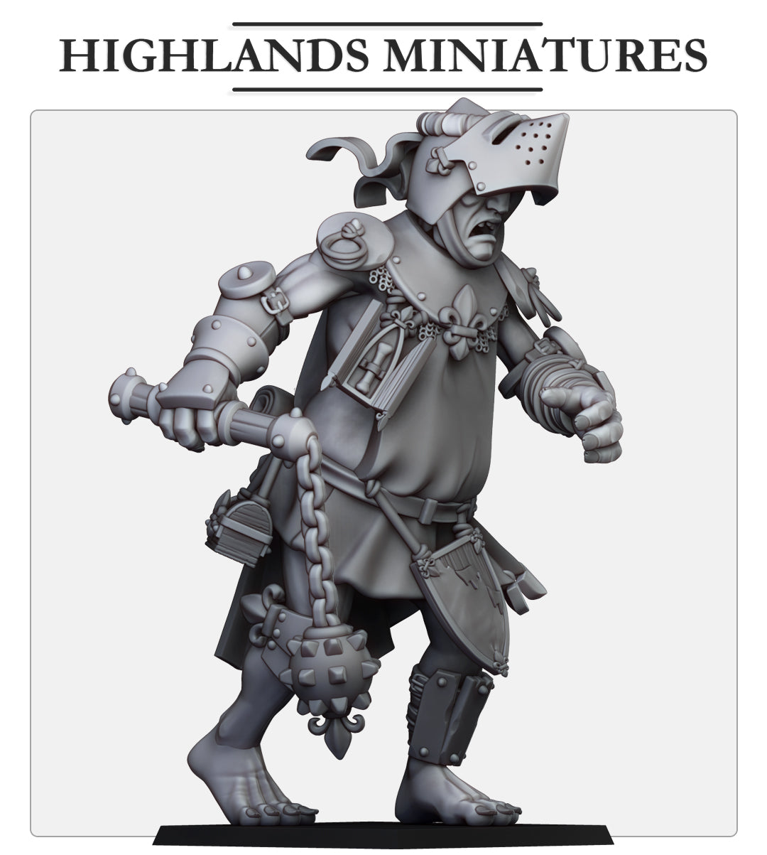 Kingdom Of Gallia Giant | Highlands Miniatures 28/32mm Fantasy Wargaming Miniatures Role Playing Miniatures