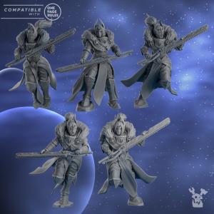 Silver Moon Moon Blades | DakkaDakka.store Grimdark Wargaming Miniatures Role Playing Miniatures