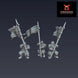 Iron Blooded Dwarf Banner Pack | 25mm Fantasy Wargaming Miniatures