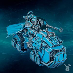 Scylla Legion Mage on Bike | DakkaDakka.store Grimdark Wargaming Miniatures Role Playing Miniatures