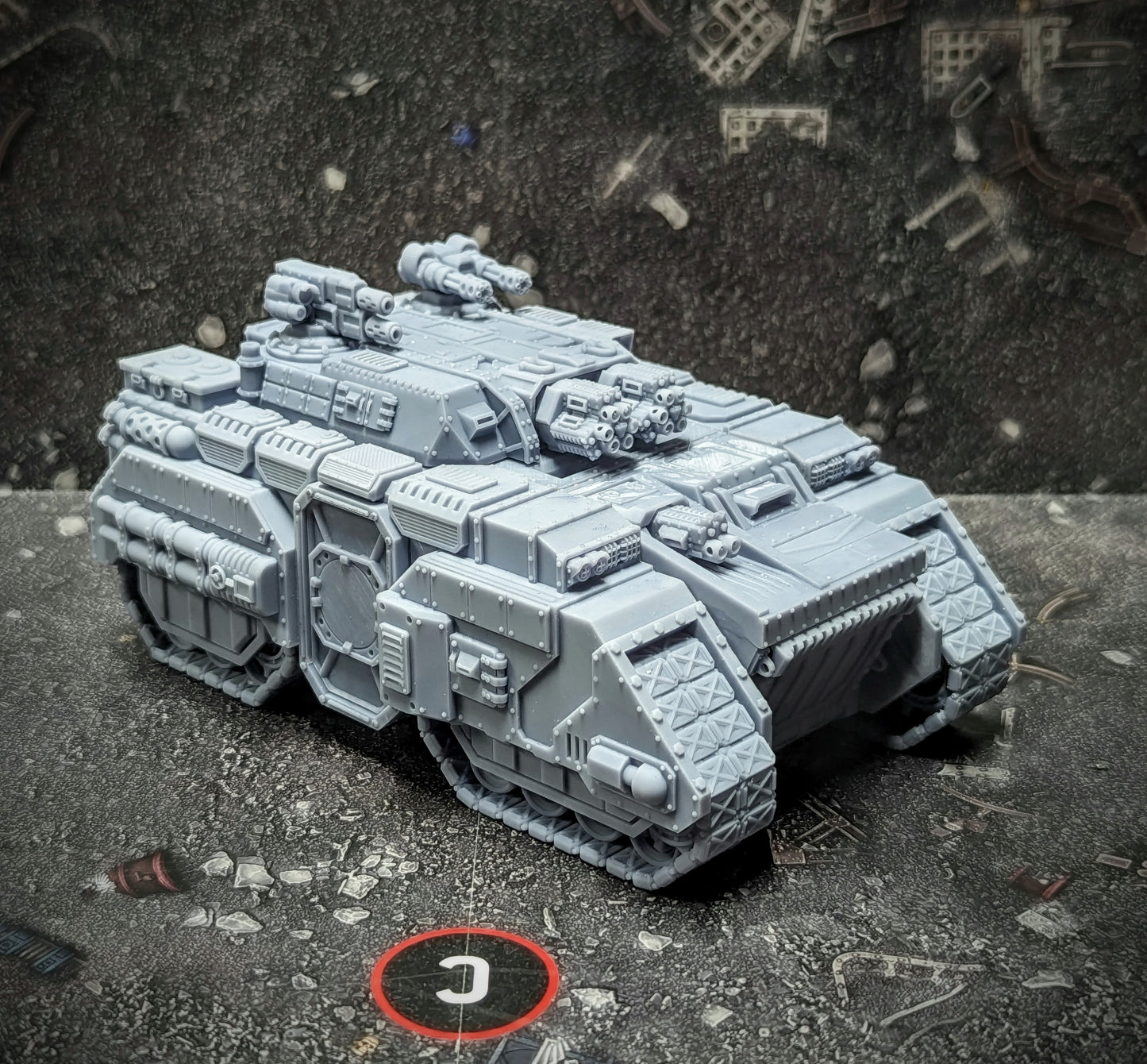 KRAKEN-PATTERN HEAVY ASSAULT VEHICLE | Maelstrom Designworks Grimdark Wargaming Miniatures