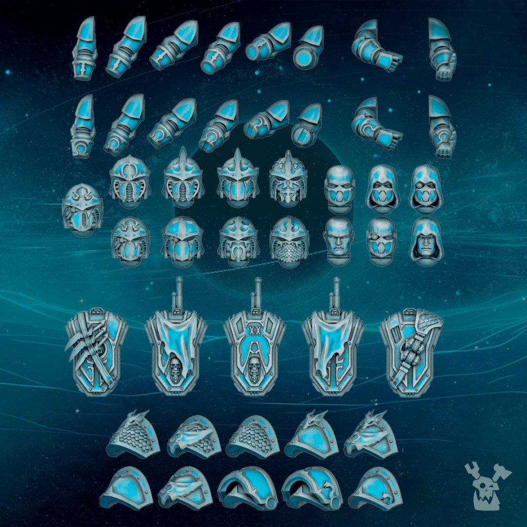 Scylla Legion Infantry Build Kit | DakkaDakka.store Grimdark Wargaming Miniatures Role Playing Miniatures