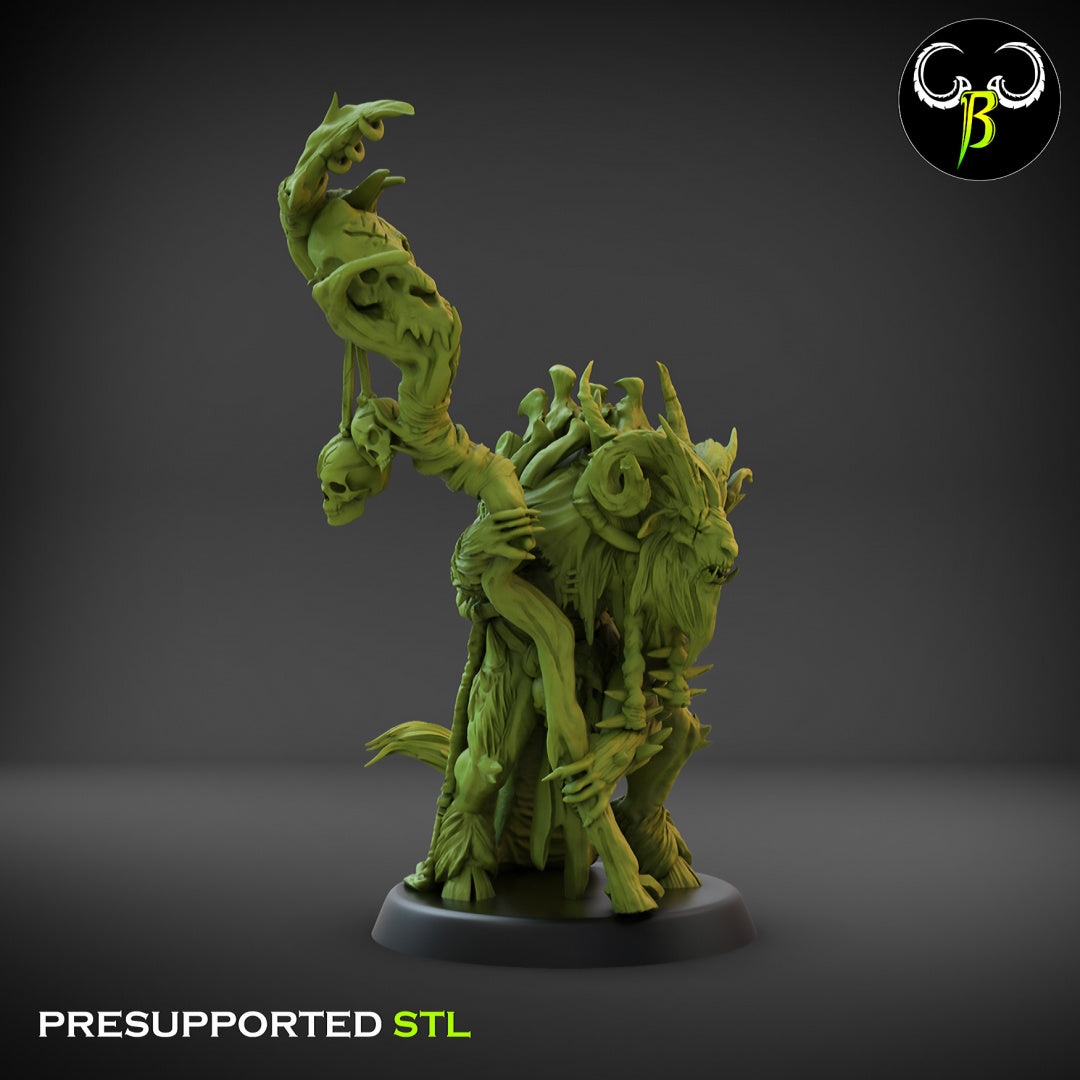 Fallen Beasts Bestial Prophet | Claybeast Creations 28mm Fantasy Wargaming Miniatures Role Playing Miniatures