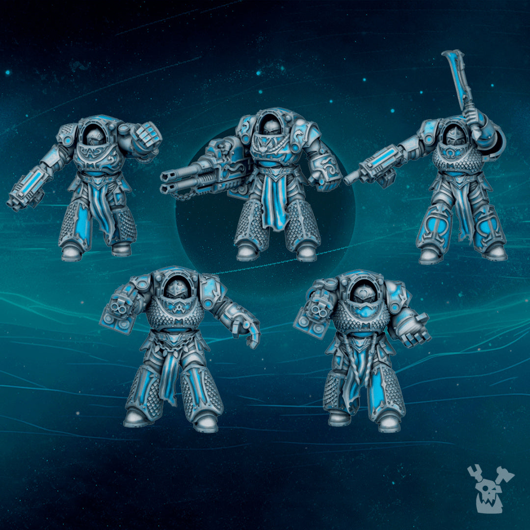 Scylla Legion Destroyers Mono Pose | DakkaDakka.store Grimdark Wargaming Miniatures Role Playing Miniatures