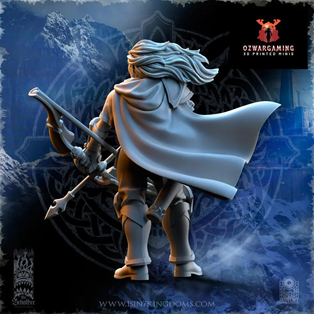 Stormwolves Revna ’The Orc Hunter’ | The Beholder Miniatures 28/32mm Fantasy Wargaming Miniatures
