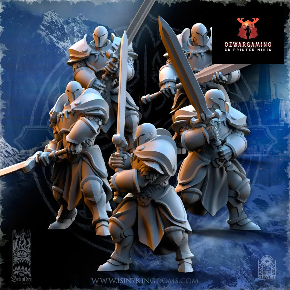 Stormwolves Sunderers Sword | The Beholder Miniatures 28/32mm Fantasy Wargaming Miniatures