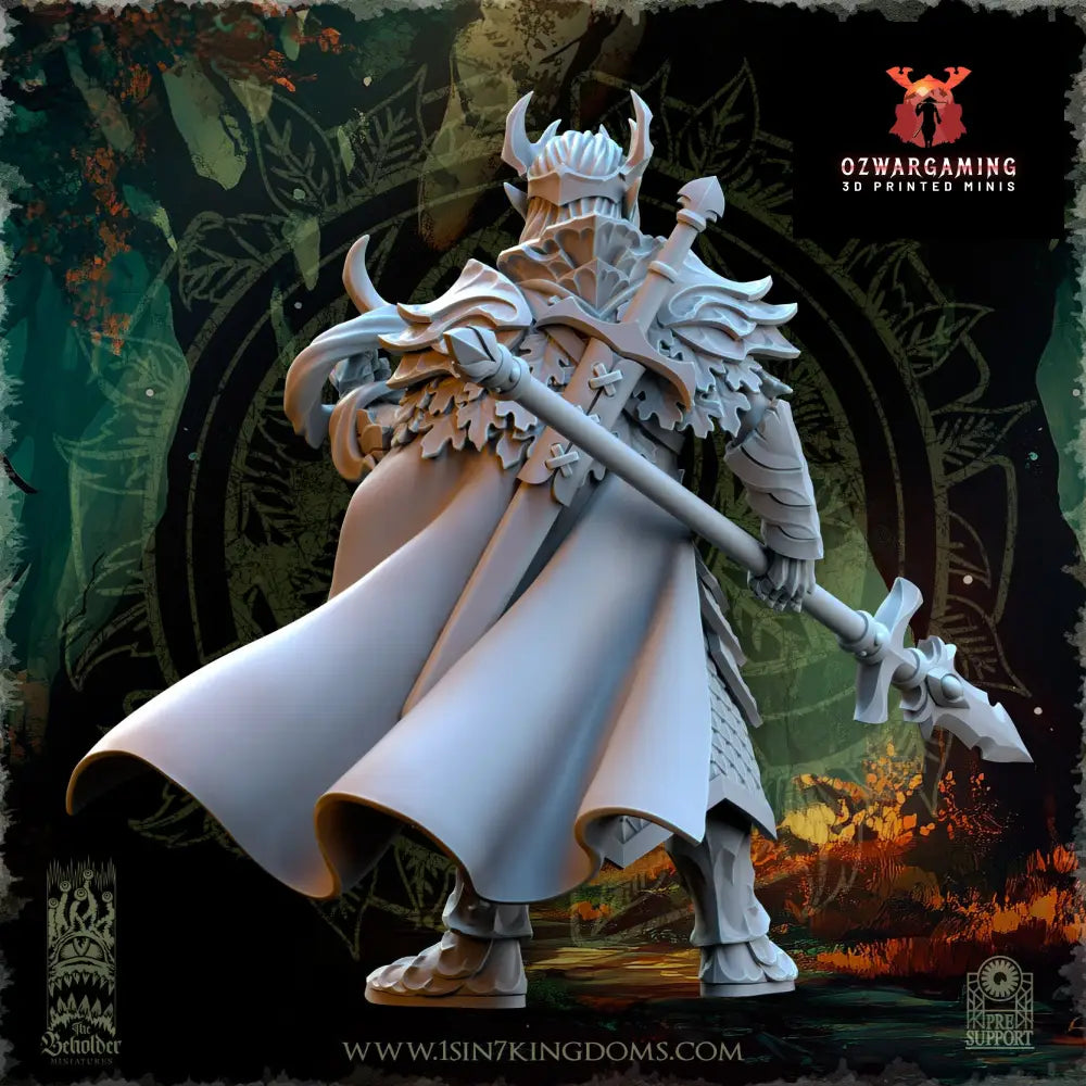 Thalenar Evergreen King | The Beholder Miniatures 28/32mm Fantasy Wargaming Miniatures